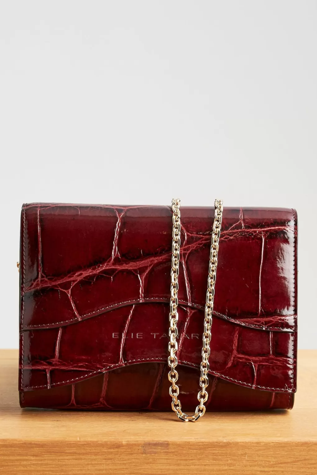 Outlet Elie Tahari Convertible Small Clutch Plum