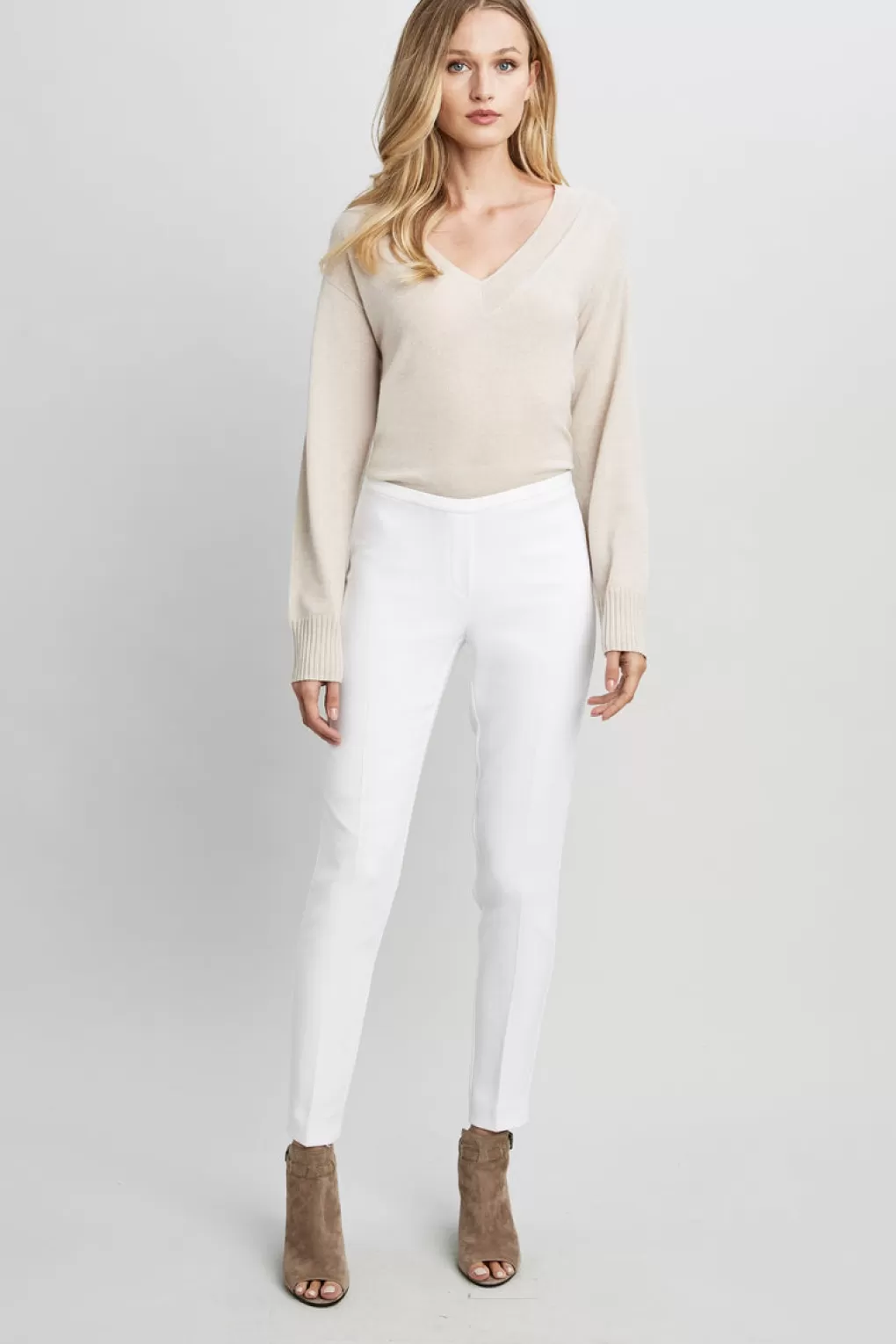 Sale Elie Tahari Marcia Pant Optic White