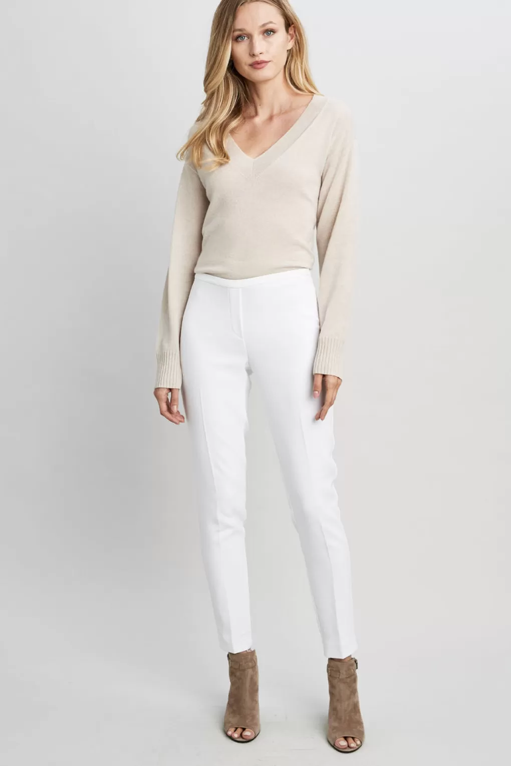 Sale Elie Tahari Marcia Pant Optic White