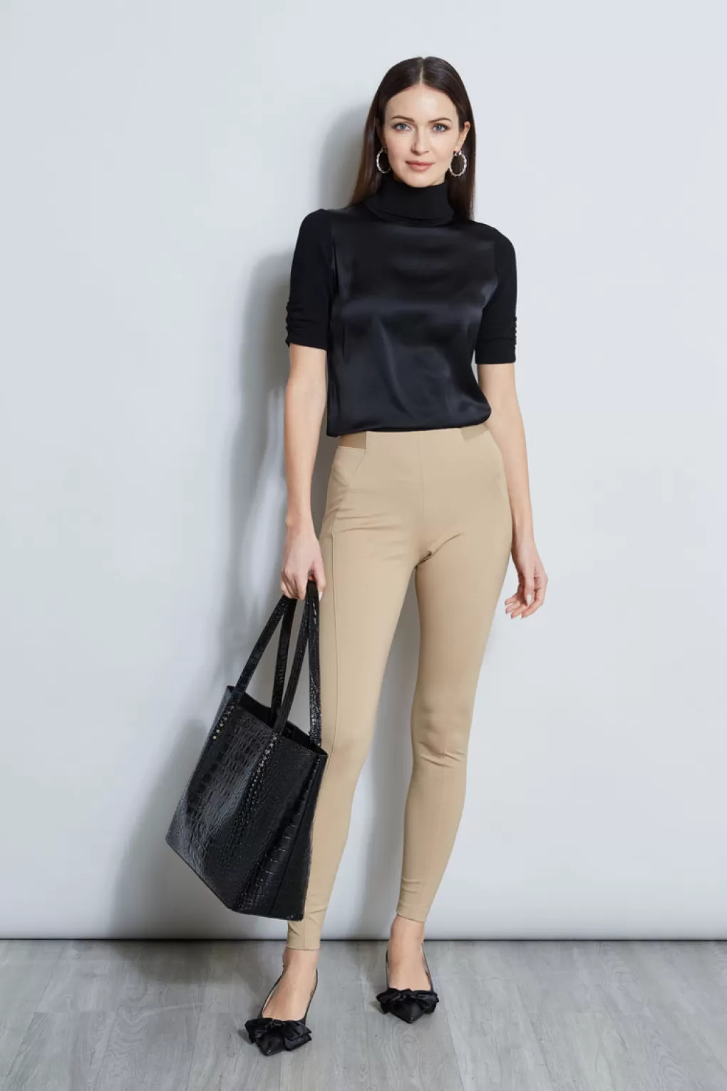 Fashion Elie Tahari Ponte Legging SANDCASTLE