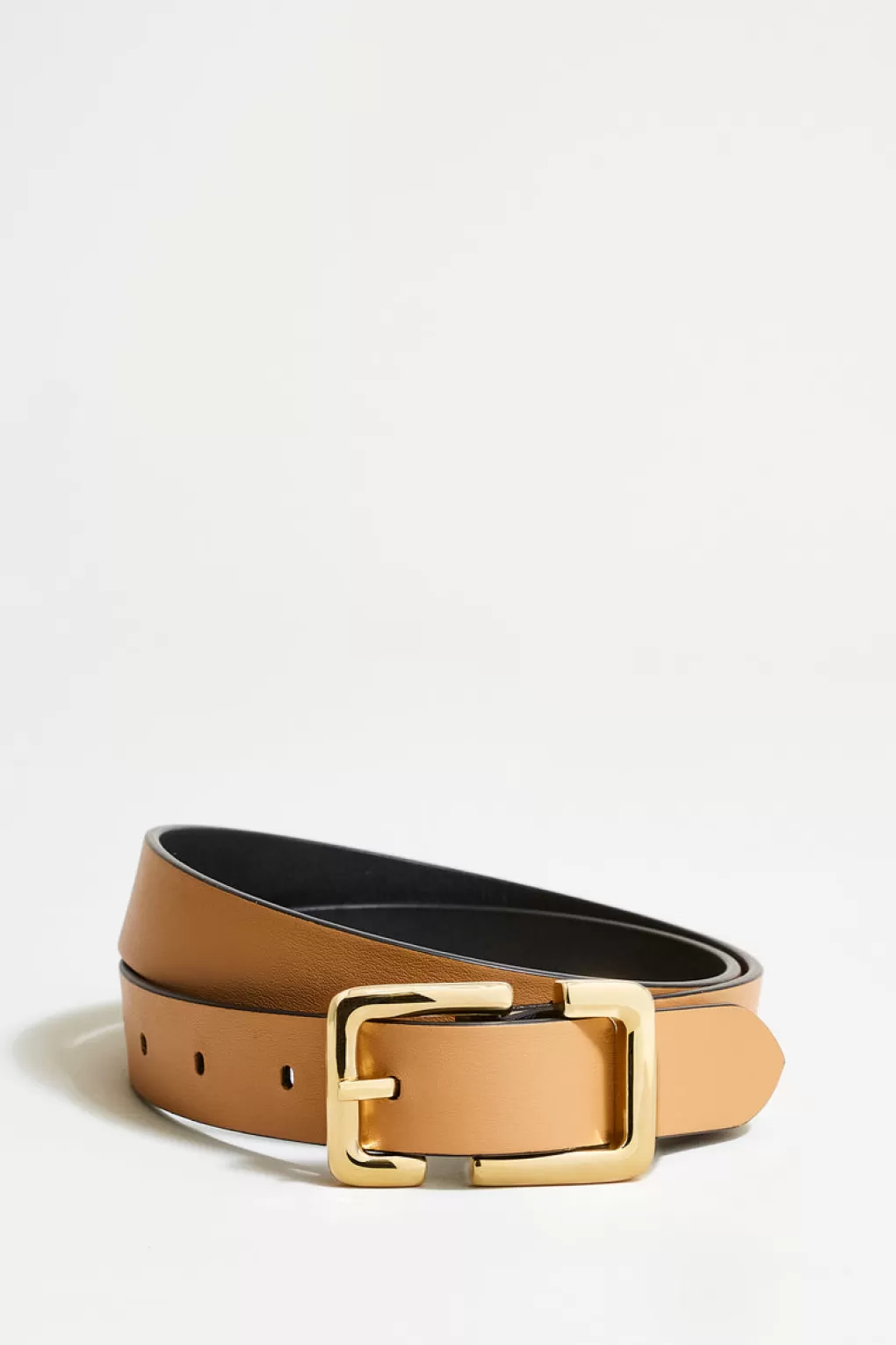 Flash Sale Elie Tahari Reverso Belt BLACK-CAPPUCCINO