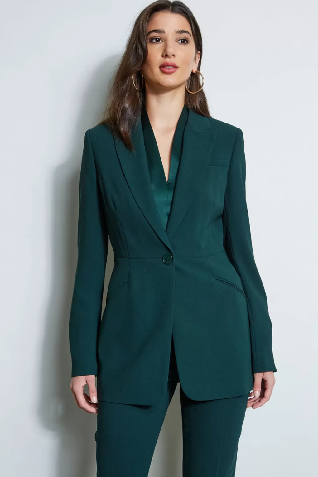 Cheap Elie Tahari Single Button Blazer JADITE