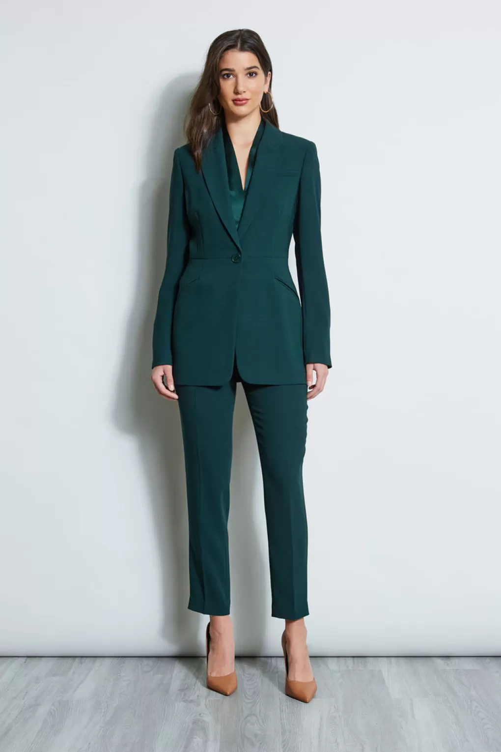 Cheap Elie Tahari Single Button Blazer JADITE