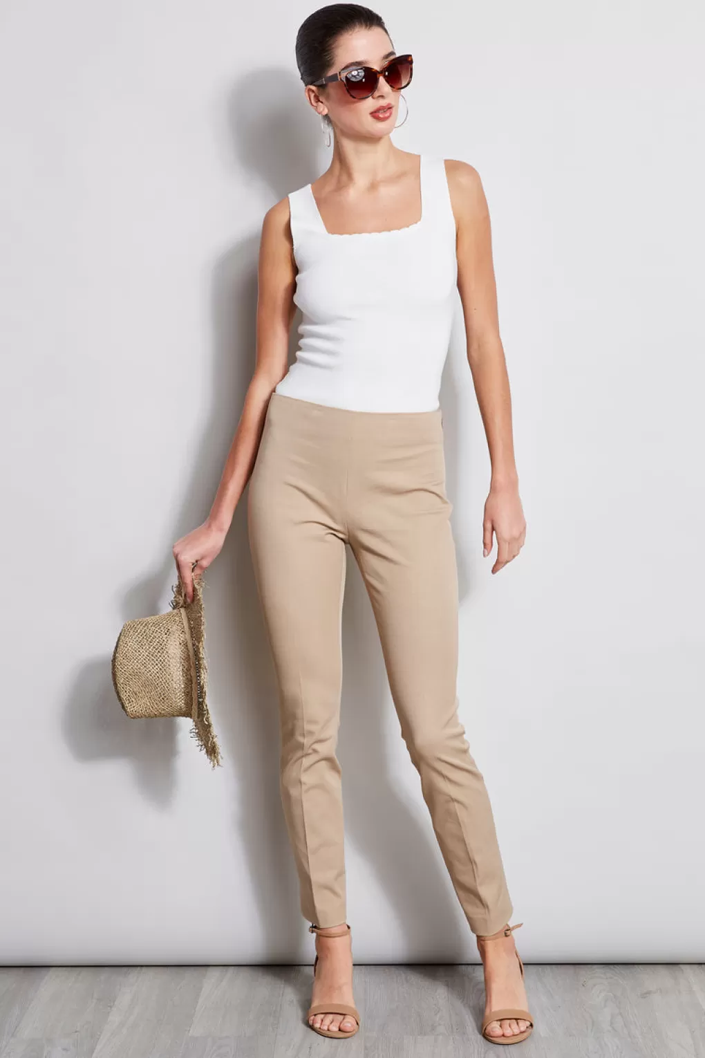 Flash Sale Elie Tahari Skinny Long Pant RATTAN