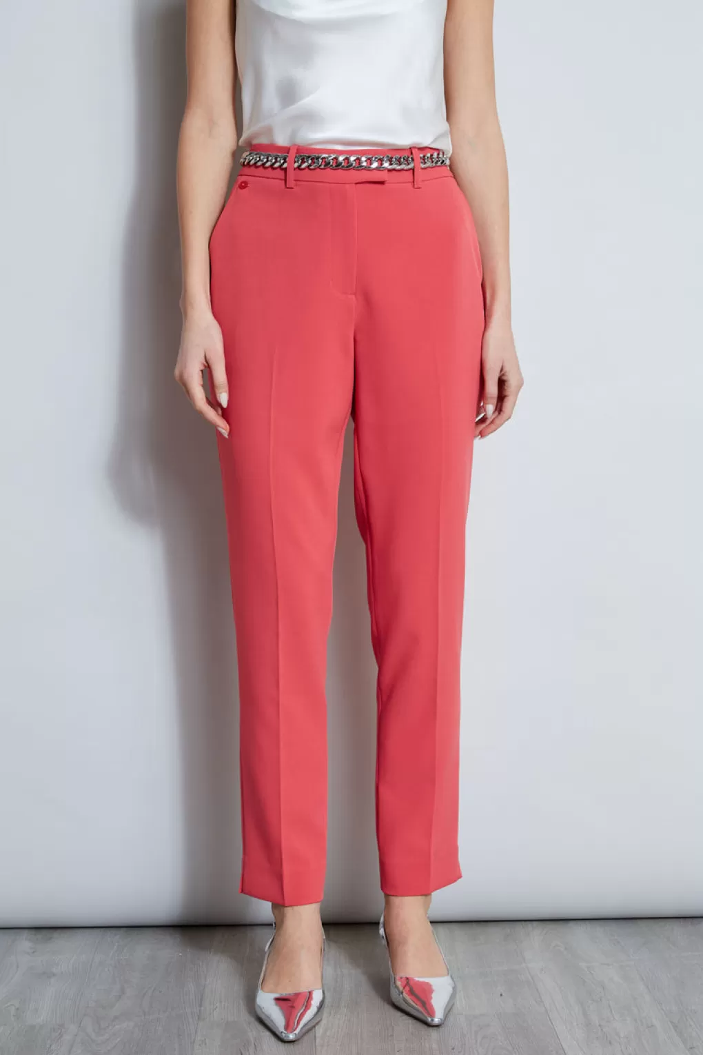 Store Elie Tahari Slim Slit Pant WONDER WHEEL