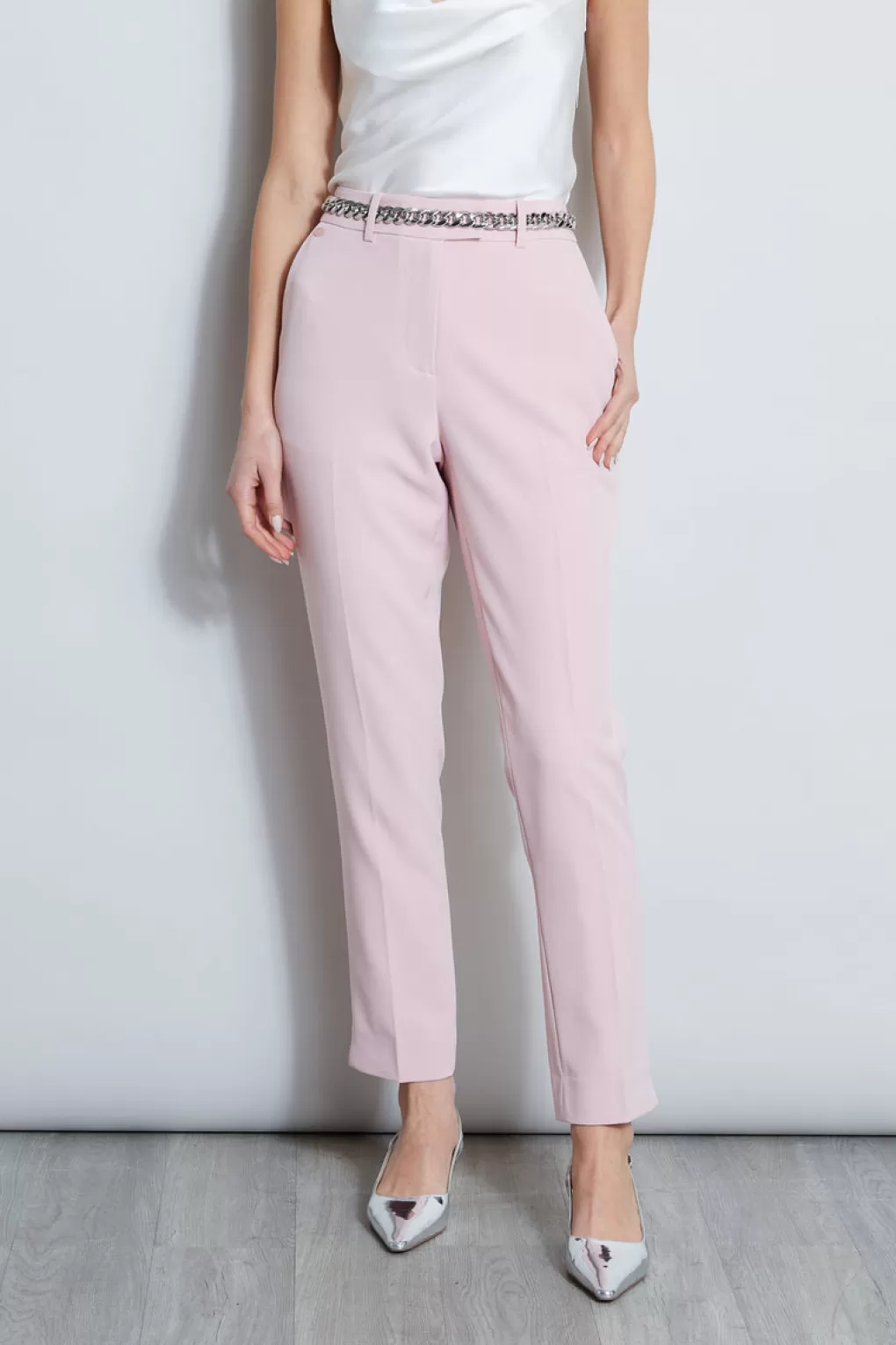 New Elie Tahari Slim Slit Pant MUSE