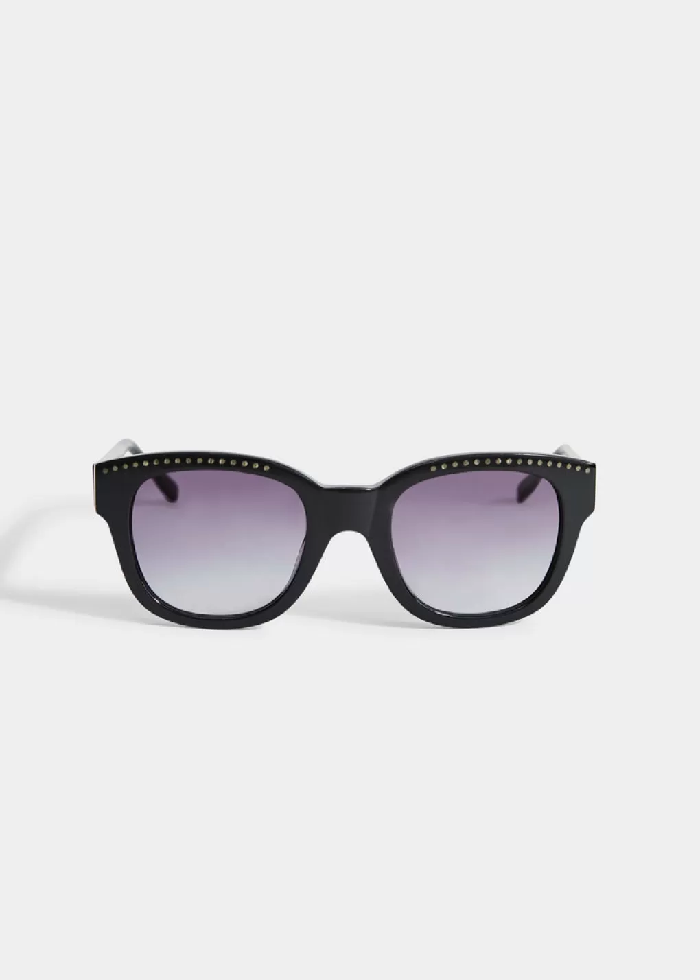 Cheap Elie Tahari Wayfarer Dot Sunglasses Black/Grey Pearl